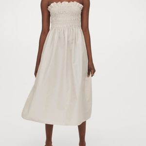 Strapless H&M dress